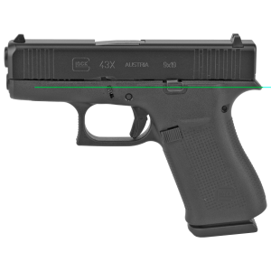 Glock G43x, Glock Px4350201 G43x 9mm Fs Blk 10r