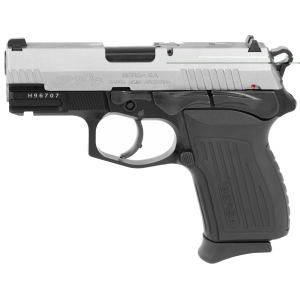 Bersa TPR9C Handgun 9mm Luger 13/rd Magazine 3.25" Barrel Silver with Black Grip