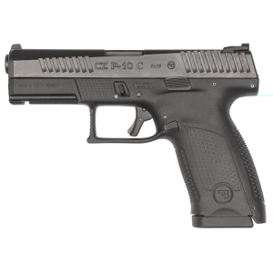 CZ P-10C Handgun 9mm Luger 15rd Magazines 4.02" Barrel Fixed Sights Black 3 Back Straps