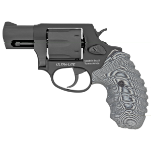 Taurus 856 Ultra Lite Handgun .38 Spl(+P) 6rd Capacity 2" Barrel Black Frame VZ Gray Cyclone Grip