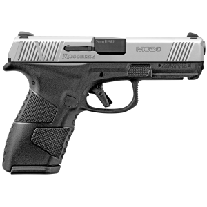 Mossberg MC2c Handgun 9mm Luger 10rd Magazine 3.9" Barrel Black and Silver Integrated Trigger Blade Safety