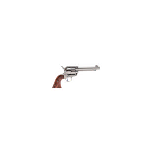 Standard Manufacturing SAA Nickel Revolver .45 Colt 6rd Capacity 4.75" Barrel 2 Piece Grip