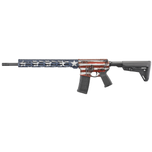 Ruger Ar-556 Mpr, Rug 8538 Ar556 223 18in Mb Amer Flag 30r