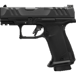 Walther Arms 4797054 PDP F-Series Pro E 9mm Luger 10+1 3.50" Black Steel Barrel, Black Optic Ready/Serrated Steel Slide, Black Polymer Frame w/Picatinny Rail, Interchangeable Backstrap Grip