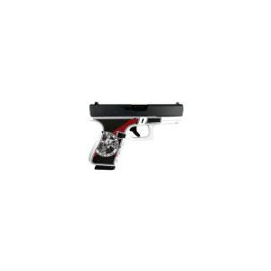 Glock 19 Gen 3 Custom Florida White 9mm Handgun with 2 Magazines