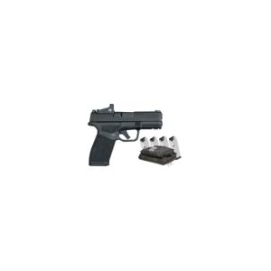 Springfield Armory Hellcat Pro Handgun 9mm Luger 10rd Magazines (5) 3.7" Barrel Black with Crimson Trace 1500 Red Dot