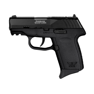 SCCY CPX-2 RDR Handgun 9mm Luger 10rd Magazine 3.1" Barrel No Safety Black Slide/Black Frame