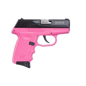 SCCY CPX-3 .380 ACP Pistol with Pink Grip