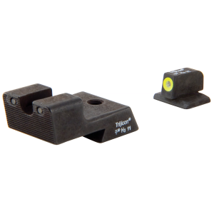 Trijicon 1911 Novak Cut HD Night Sight Set - Yellow Front Outline