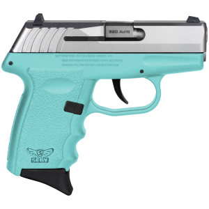 SCCY CPX-3 380 ACP DAO Handgun with Blue Polymer Grip