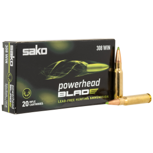 SAKO (TIKKA) PowerHead Blade 308Win 162gr 20 Per Box/10 Case