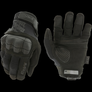 Mechanix Wear MP355010 M-Pact 3 Black Synthetic Leather Large Velcro Closure