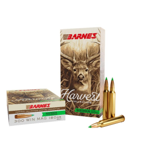 Barnes Harvest Sierra Tipped GameKing .300 Win Mag 180gr Ammo 20/ct