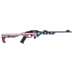 Citadel Trakr .22 LR Semi-Auto Rifle with American Flag Stock