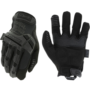 Mechanix Wear MPT-55-009 M-Pact Covert Black Synthetic Leather/Armortex Medium