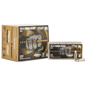 Walther Arms PD22L1 Punch 22LR Flat Nose 200 Per Box/10 Case