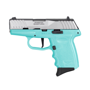 SCCY DVG-1 Handgun 9mm Luger 10rd Magazine 3.1" Barrel Striker Fired Stainless Slide/SCCY Blue Frame