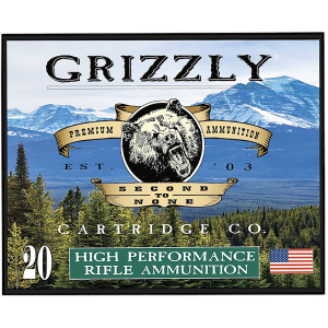 Grizzly Ammo GC357M15 357Mag 148gr Full Metal Jacket Flat Point 20 Per Box/10 Case