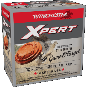 Winchester Ammo WE12GTHV7 Xpert Game & Target 12Gauge 2.75" 1oz 7Shot 25 Per Box/10 Case