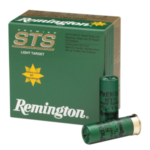 Remington Premier STS Target 12 ga 2 3/4" 3 dr 1 1/8 oz #8 1200 fps 25/ct
