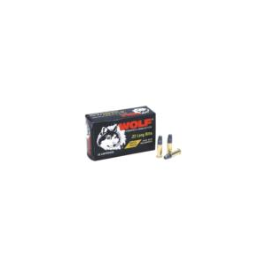 Wolf Match Target Rimfire Ammunition .22 LR 40 gr RN 50/ct