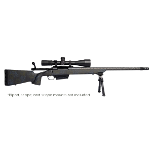Horizon Firearms RF019C221816C20 Vandal Carbon II 22 Creedmoor 18" Black Fluted Barrel, Black Drilled & Tapped Receiver, Black Iota EKO X Carbon Fiber Stock