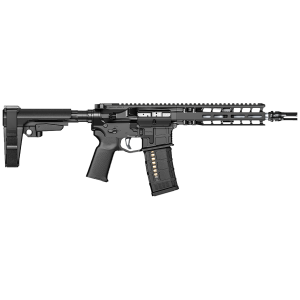 Radian Weapons R0052 Model 1 Pistol 300 Blackout 30+1 9", Black, Billet Rec, M-Lok Handguard, Smooth Buffer Tube (No Brace), Magpul Grip, Ambi Controls, Dead Air QD Flash Hider, Adj. Trigger