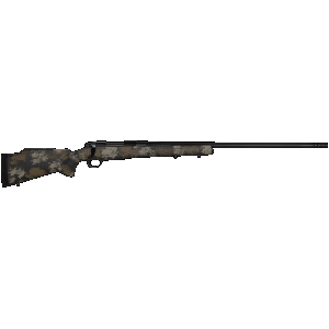 Nosler 41848 M48 Long-Range 6.5 Creedmoor 4+1 26" Barrel, Graphite Black Cerakote Metal Finish, Black with Green/Tan Sponge Pattern Manners MCS-T Elite Tac Stock