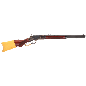 Taylors & Company 550202COM 1873 Comanchero 357 Mag Caliber with 10+1 Capacity, 18" Barrel, Color Case Hardened Metal Finish & Walnut Fixed Pistol Grip Stock Right Hand (Full Size)