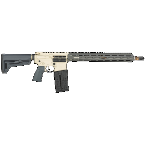 Q LLC Sugar Weasel *CA Compliant 5.56 NATO 10+1 16" Clear Anodized Cerakote Aluminum Receiver w/Picatinny Rail, M-LOK Handguard, CMOE SL-K Black Polymer Stock, Black Polymer Grip