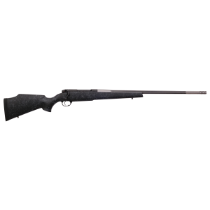 Weatherby MAM01N338LR8B Mark V Accumark 338 Lapua Mag 3+1 26" Barrel, Matte Blued Metal Finish, Gray Webbed Black Fixed Monte Carlo Stock