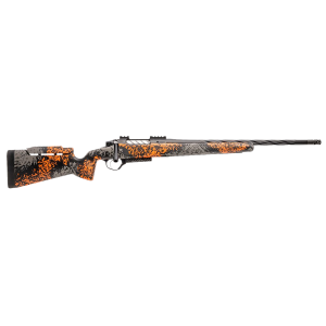 Seekins Precision 0011710265-F Havak PH3 7mm PRC 22" Black Fluted Threaded Barrel, Black Picatinny Rail Steel Receiver, Adj Cheek Riser Urban Shadow Synthetic Stock