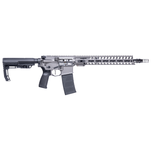 Patriot Ordnance Factory 02049 Minuteman 300 Blackout 30+1 13.75" Black Nitride Barrel/ Tungsten Cerakote Aluminum Receiver Picatinny Rail
