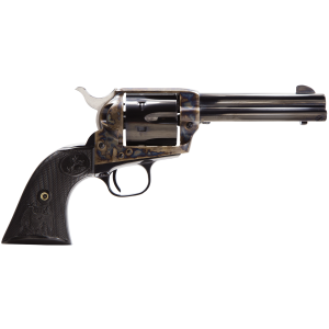 Colt Mfg P1650 Single Action Army Peacemaker 357 Mag 6 Shot 5.50" Blued Barrel & Cylinder, Color Case Hardened Frame, Black Polymer Grip
