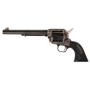 Colt Mfg P1670 Single Action Army Peacemaker 357 Mag 6 Shot 7.50" Blued Barrel & Cylinder, Color Case Hardened Frame, Black Polymer Grip