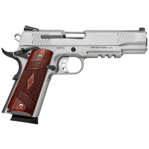 S&W M1911TA E-Series Tactical Rail Handgun 45 Auto 8rd Magazine 5" Barrel Wood Grips