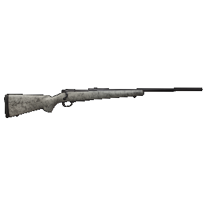 Nosler 39448 M48 Liberty 6.5 Creedmoor 4+1 24" Barrel, Graphite Black Cerakote Metal Finish, Gray Black Webbed Fixed Aramid Stock
