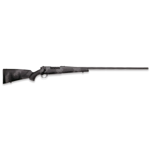 Weatherby MLW01N270WR8B Mark V Live Wild 270 Wthby Mag 3+1 28" Carbon Gray Cerakote Spiral Fluted Barrel Black/Gray Sponge Pattern/Polymer Stock