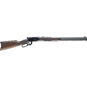 Winchester Guns 534178117 Model 94 Sporter 38-55 Win Caliber with 8+1 Capacity, 24" Barrel, Brushed Polish Blued Metal Finish & Satin Black Walnut Fixed Straight Grip Stock Right Hand (Full Size)