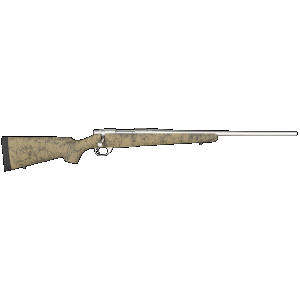 Howa HHS63113 M1500 HS Precision 308 Win 5+1 22", Stainless Steel Metal Finish & Green Black Webbed Fixed HS Precision Stock