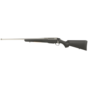 Tikka JRTXB44022MT T3 Lite Full Size 270 WSM 3+1 22" Stainless Threaded Barrel, Drilled & Tapped Stainless Steel Receiver, Fixed Black Synthetic Stock, Left Hand