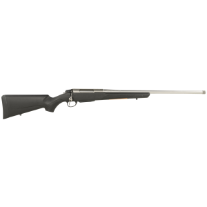 Tikka JRTXB37122MT T3 Lite Full Size 7mm PRC 3+1 22" Stainless Threaded Barrel, Drilled & Tapped Stainless Steel Receiver, Fixed Black Synthetic Stock, Right Hand