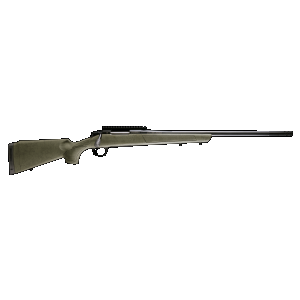 CVA Cascade XT .243 Win Rifle - Black/OD Green/Black Webbing
