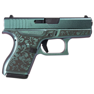 Glock UI4250204HIBMAKO G42 Gen3 Sub-Compact Frame 380 ACP 6+1 3.25" Black Steel Barrel Serrated Steel Slide Polymer Frame Right Hand