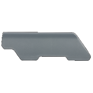 Magpul MAG327-GRY MOE/CTR Cheek Riser 0.75" Cheek Weld Raise Gray Fits MOE/CTR Stocks