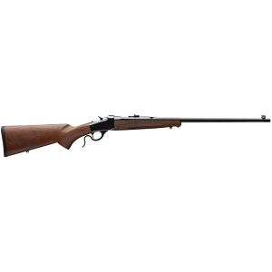 Winchester Guns 524100186 Model 1885 Low Wall Hunter 17 WSM 1rd 24" Octagon Barrel Brushed Polish Blued Rec Satin Walnut Fixed Pistol Grip Stock Right Hand (Full Size)
