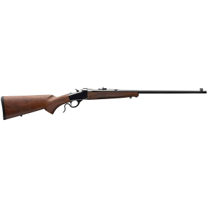 Winchester Guns 524100170 Model 1885 Low Wall Hunter 17 HMR 1rd 24" Octagon Barrel Brushed Polish Blued Rec Satin Walnut Fixed Pistol Grip Stock Right Hand (Full Size)