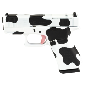 GLOCK 43X 9mm 10RD MOS FS Cow Print