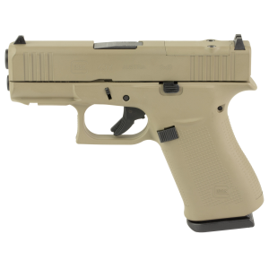 GLOCK 43X M.O.S 9MM 10RD Sub-Compact Pistol FDE