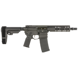 Cobalt Kinetics CKPROLITE30075BLK Pro Lite 300 Blackout 30+1 7.50" Black Melonite Barrel, Black Aluminum Receiver w/Picatinny Rail, Black Polymer SB Tactical SBA3 Brace, Black Polymer Grip
